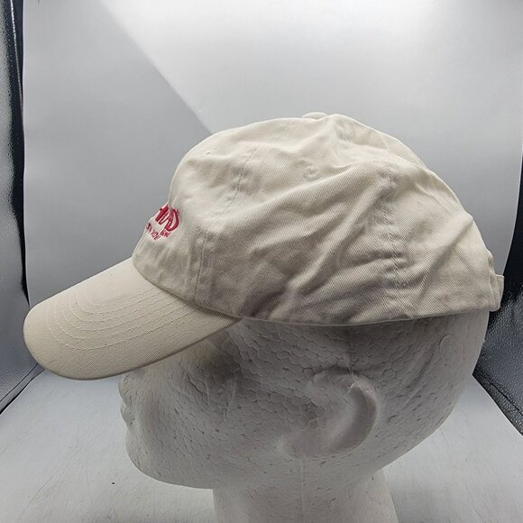 Arrowhead Mountain Spring Water Adults White Cap Hat Adjustable Causal Outdoors - Picture 2 of 9